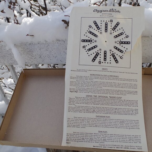 Vintage Board Game Deluxe Party Game Limited Toronto Canada - Picture 4 of 4